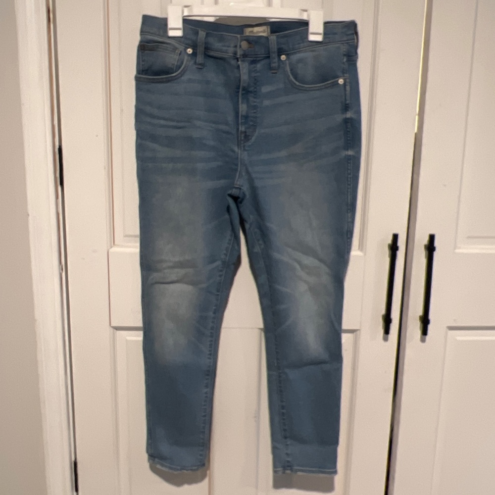 Madewell 10” High Rise Skinny Crop Jeans